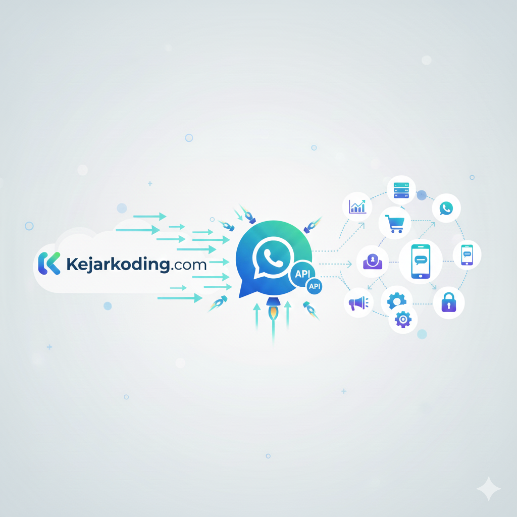 Integrasi WhatsApp API Lebih Cepat dengan Kejarkoding.com